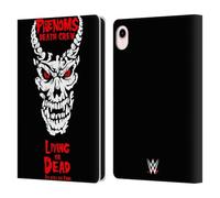 Head Case Designs Officially Licensed WWE Phenom's Death Crew The Undertaker Leather Wallet Case Compatible With Apple iPad mini (2021/2024)