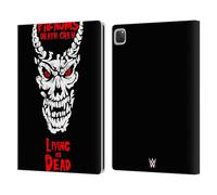 Head Case Designs Officially Licensed WWE Phenom's Death Crew The Undertaker Leather Wallet Case Compatible With Apple iPad Pro 12.9 2020/2021/2022