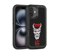 Head Case Designs Officially Licensed WWE Phenom's Death Crew The Undertaker Ultra-Armoured Shockproof Case [Military Grade Protection] Compatible With Apple iPhone 16