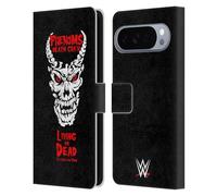 Head Case Designs Officially Licensed WWE Phenom's Death Crew Undertaker Leather Wallet Case Compatible With Google Pixel 10 Pro XL