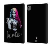Head Case Designs Officially Licensed WWE Photo And Signature Alexa Bliss Leather Wallet Case Compatible With Apple iPad Pro 11 M4/M5 2024/2025