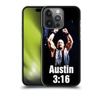 Head Case Designs Officially Licensed WWE Photo Stone Cold Steve Austin Hard Back Case Compatible With Apple iPhone 14 Pro