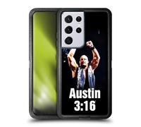 Head Case Designs Officially Licensed WWE Photo Stone Cold Steve Austin Ultra-Armoured Shockproof Case [Military Grade Protection] Compatible With Samsung Galaxy S21 Ultra 5G