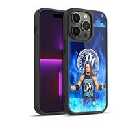 Head Case Designs Officially Licensed WWE Portrait Aj Styles Gel Armour Case [Military Grade Protection] Compatible With Apple iPhone 14 Pro