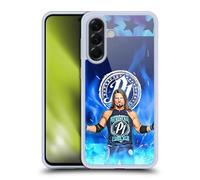 Head Case Designs Officially Licensed WWE Portrait Aj Styles Gel Case [Military Grade Protection] Compatible With Samsung Galaxy A56 5G