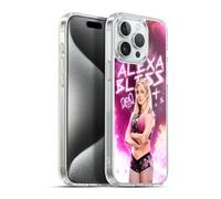 Head Case Designs Officially Licensed WWE Portrait Alexa Bliss Gel Case [Military Grade Protection] Compatible with Apple iPhone 15 Pro Max and Compatible with MagSafe
