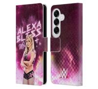 Head Case Designs Officially Licensed WWE Portrait Alexa Bliss Leather Wallet Case Compatible With Samsung Galaxy S26