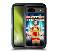 Head Case Designs Officially Licensed WWE Portrait Austin Theory Ultra-Armoured Shockproof Case [Military Grade Protection] Compatible With Google Pixel 8a