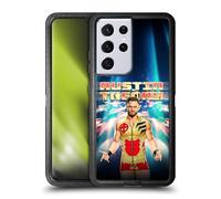 Head Case Designs Officially Licensed WWE Portrait Austin Theory Ultra-Armoured Shockproof Case [Military Grade Protection] Compatible With Samsung Galaxy S21 Ultra 5G