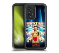 Head Case Designs Officially Licensed WWE Portrait Austin Theory Ultra-Armoured Shockproof Case [Military Grade Protection] Compatible With Galaxy A33 5G (2022)