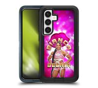 Head Case Designs Officially Licensed WWE Portrait Bianca Belair Ultra-Armoured Shockproof Case [Military Grade Protection] Compatible With Samsung Galaxy S24 5G