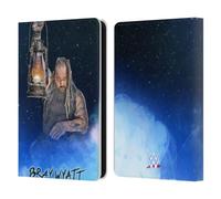 Head Case Designs Officially Licensed WWE Portrait Bray Wyatt Leather Wallet Case Compatible With Amazon Kindle 11th Gen 6in 2022