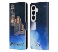 Head Case Designs Officially Licensed WWE Portrait Bray Wyatt Leather Wallet Case Compatible With Samsung Galaxy S26