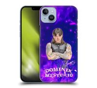 Head Case Designs Officially Licensed WWE Portrait Dominik Mysterio Hard Back Case Compatible With Apple iPhone 14 Plus