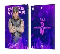 Head Case Designs Officially Licensed WWE Portrait Dominik Mysterio Leather Wallet Case Compatible With Apple iPad 10.2 2019/2020/2021