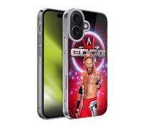 Head Case Designs Officially Licensed WWE Portrait Edge Gel Case [Military Grade Protection] Compatible With Apple iPhone 17