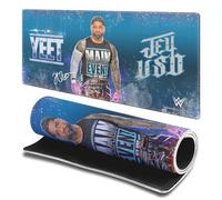 Head Case Designs Officially Licensed WWE Portrait Jey USO 23.6 x 11.8 in (600 x 300 mm) - Large Gaming Office Desk PC Keyboard Mouse Mat Pad