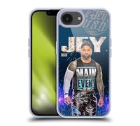 Head Case Designs Officially Licensed WWE Portrait Jey USO Gel Case [Military Grade Protection] Compatible with Apple iPhone 16e and Compatible with MagSafe