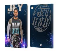 Head Case Designs Officially Licensed WWE Portrait Jey Uso Leather Wallet Case Compatible With Apple iPad 9.7 2017 / iPad 9.7 2018