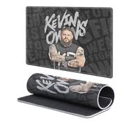 Head Case Designs Officially Licensed WWE Portrait Kevin Owens 9.84 x 11.81 x 0.12 inches (250 x 300 mm) - S Gaming Office Desk PC Keyboard Mouse Mat Pad
