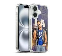 Head Case Designs Officially Licensed WWE Portrait LA Knight Gel Case [Military Grade Protection] Compatible with Apple iPhone 16 and Compatible with MagSafe