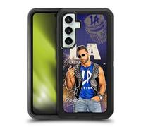 Head Case Designs Officially Licensed WWE Portrait LA Knight Ultra-Armoured Shockproof Case [Military Grade Protection] Compatible With Samsung Galaxy S23 FE 5G