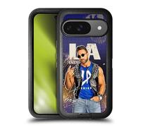 Head Case Designs Officially Licensed WWE Portrait LA Knight Ultra-Armoured Shockproof Case [Military Grade Protection] Compatible With Google Pixel 9 / Pixel 9 Pro