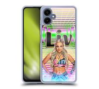 Head Case Designs Officially Licensed WWE Portrait Liv Morgan Gel Case [Military Grade Protection] Compatible With Samsung Galaxy A06 4G