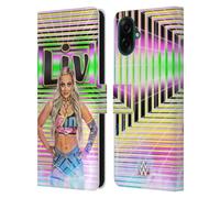 Head Case Designs Officially Licensed WWE Portrait Liv Morgan Leather Wallet Case Compatible With Samsung Galaxy A07
