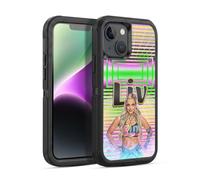 Head Case Designs Officially Licensed WWE Portrait Liv Morgan Ultra-Armoured Shockproof Case [Military Grade Protection] Compatible With Apple iPhone 14