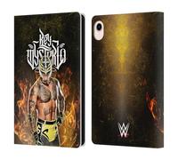 Head Case Designs Officially Licensed WWE Portrait Rey Mysterio Leather Wallet Case Compatible With Apple iPad mini (2021/2024)
