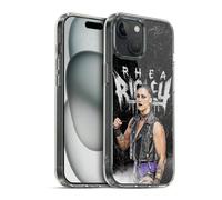 Head Case Designs Officially Licensed WWE Portrait Rhea Ripley Gel Case [Military Grade Protection] Compatible With Apple iPhone 15