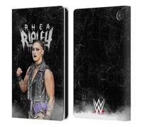 Head Case Designs Officially Licensed WWE Portrait Rhea Ripley Leather Wallet Case Compatible With Amazon Fire 7 2022