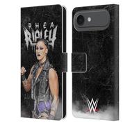 Head Case Designs Officially Licensed WWE Portrait Rhea Ripley Leather Wallet Case Compatible With Apple iPhone 17 Air