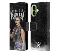 Head Case Designs Officially Licensed WWE Portrait Rhea Ripley Leather Wallet Case Compatible With Apple iPhone 17