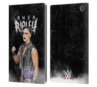 Head Case Designs Officially Licensed WWE Portrait Rhea Ripley Leather Wallet Case Compatible With Amazon Fire Max 11 2023
