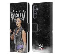 Head Case Designs Officially Licensed WWE Portrait Rhea Ripley Leather Wallet Case Compatible With Samsung Galaxy A05s