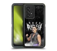 Head Case Designs Officially Licensed WWE Portrait Rhea Ripley Ultra-Armoured Shockproof Case Compatible With Samsung Galaxy A53 5G (2022)