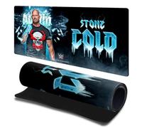 Head Case Designs Officially Licensed WWE Portrait Stone Cold Steve Austin Gaming Office Desk PC Keyboard Mouse Mat Pad 23.62 x 11.81 x 0.12 inches (600 x 300 mm) - L