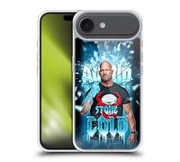 Head Case Designs Officially Licensed WWE Portrait Stone Cold Steve Austin Gel Case [Military Grade Protection] Compatible With Apple iPhone 17 Air