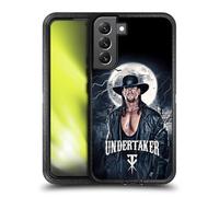Head Case Designs Officially Licensed WWE Portrait The Undertaker Ultra-Armoured Shockproof Case Compatible With Samsung Galaxy S22+ 5G