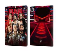 Head Case Designs Officially Licensed WWE Raw Pay-Per-View Superstars 2024 Leather Wallet Case Compatible With Apple iPad Pro 13 M4 2024