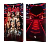 Head Case Designs Officially Licensed WWE Raw Pay-Per-View Superstars 2024 Leather Wallet Case Compatible With Apple iPad 10.2 2019/2020/2021