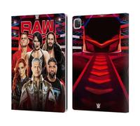 Head Case Designs Officially Licensed WWE Raw Pay-Per-View Superstars 2024 Leather Wallet Case Compatible With Apple iPad Pro 12.9 2020/2021/2022