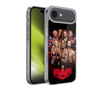 Head Case Designs Officially Licensed WWE Raw Pay-Per-View Superstars Gel Case [Military Grade Protection] Compatible with Apple iPhone 17 Air and Compatible with MagSafe