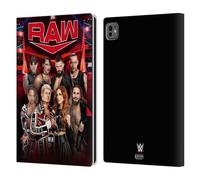 Head Case Designs Officially Licensed WWE Raw Pay-Per-View Superstars Leather Wallet Case Compatible With Apple iPad Pro 11 M4 2024