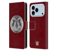 Head Case Designs Officially Licensed WWE Raw Tag Team Championship Title Belts Leather Wallet Case Compatible With Apple iPhone 17 Pro