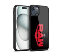 Head Case Designs Officially Licensed WWE Raw TV Program Logo Gel Armour Case [Military Grade Protection] Compatible With Apple iPhone 15 Plus