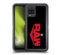 Head Case Designs Officially Licensed WWE Raw TV Program Logo Ultra-Armoured Shockproof Case [Military Grade Protection] Compatible With Samsung Galaxy A12 (2020)