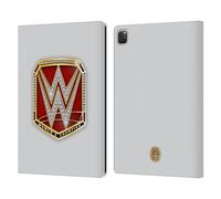 Head Case Designs Officially Licensed WWE RAW Women's Champion Title Belts Leather Wallet Case Compatible With Apple iPad Pro 13 M4 2024